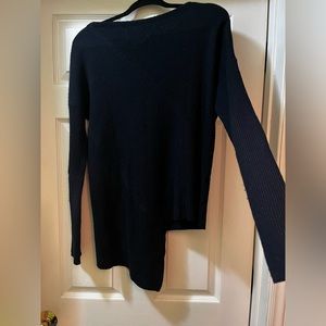 Brochu Walker Thandee ribbed knit wool blend sweater